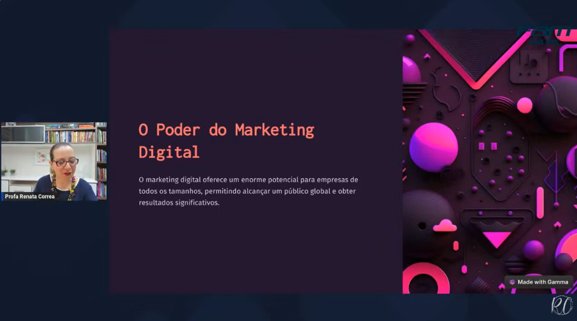 Marketing Digital com o uso da Inteligência Artificial ( Gamma tutorial )