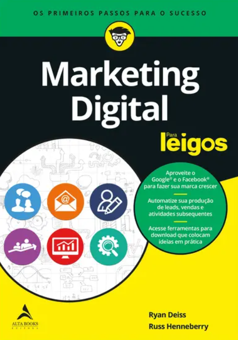 Livro indicado Marketing Digital para Leigos.