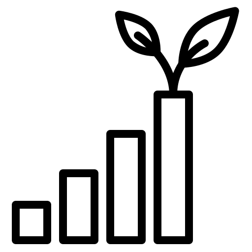 Ícone lançamento orgânico